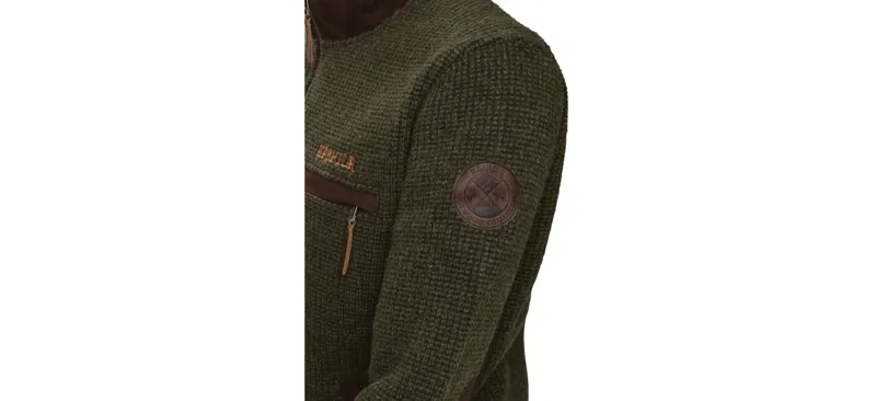Harkila Mens Rodmar Cardigan Willow Green-3